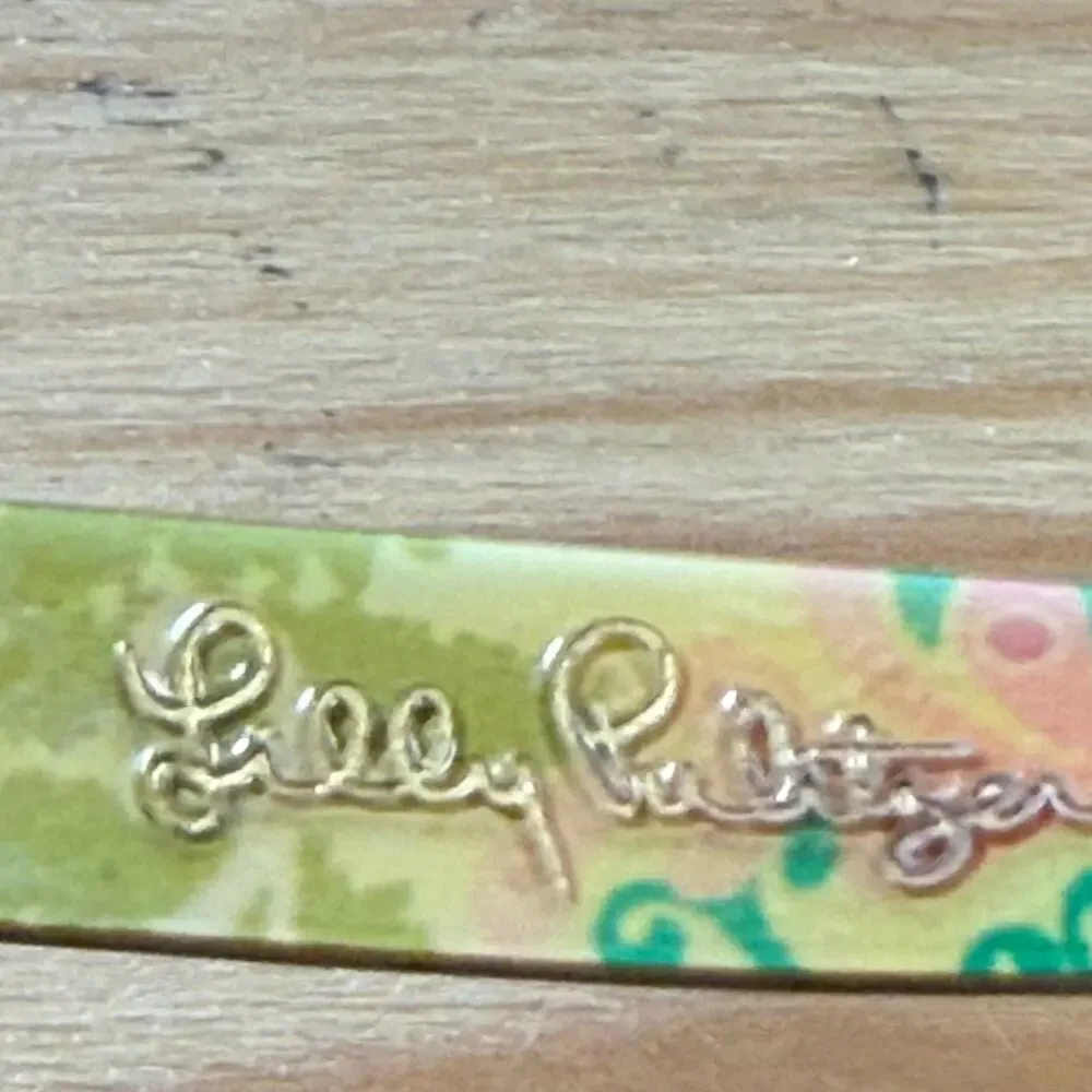 Lilly Pulitzer Eyeglasses +2.5 Readers Floral Case Preppy Pink Green